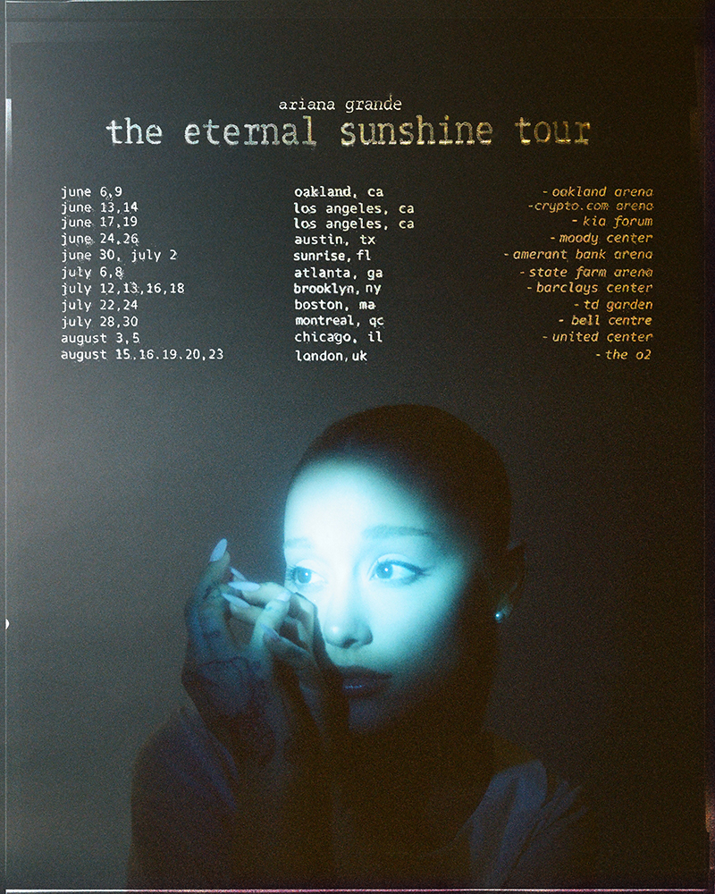 Ariana Grande The Eternal Sunshine Tour