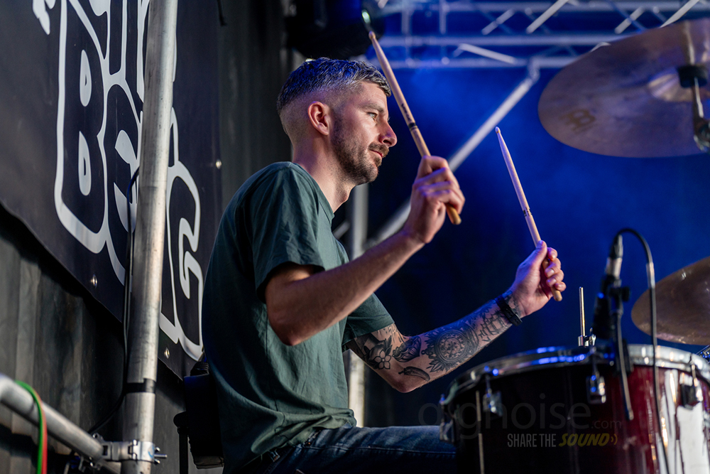 Kevin Callanan on drums
