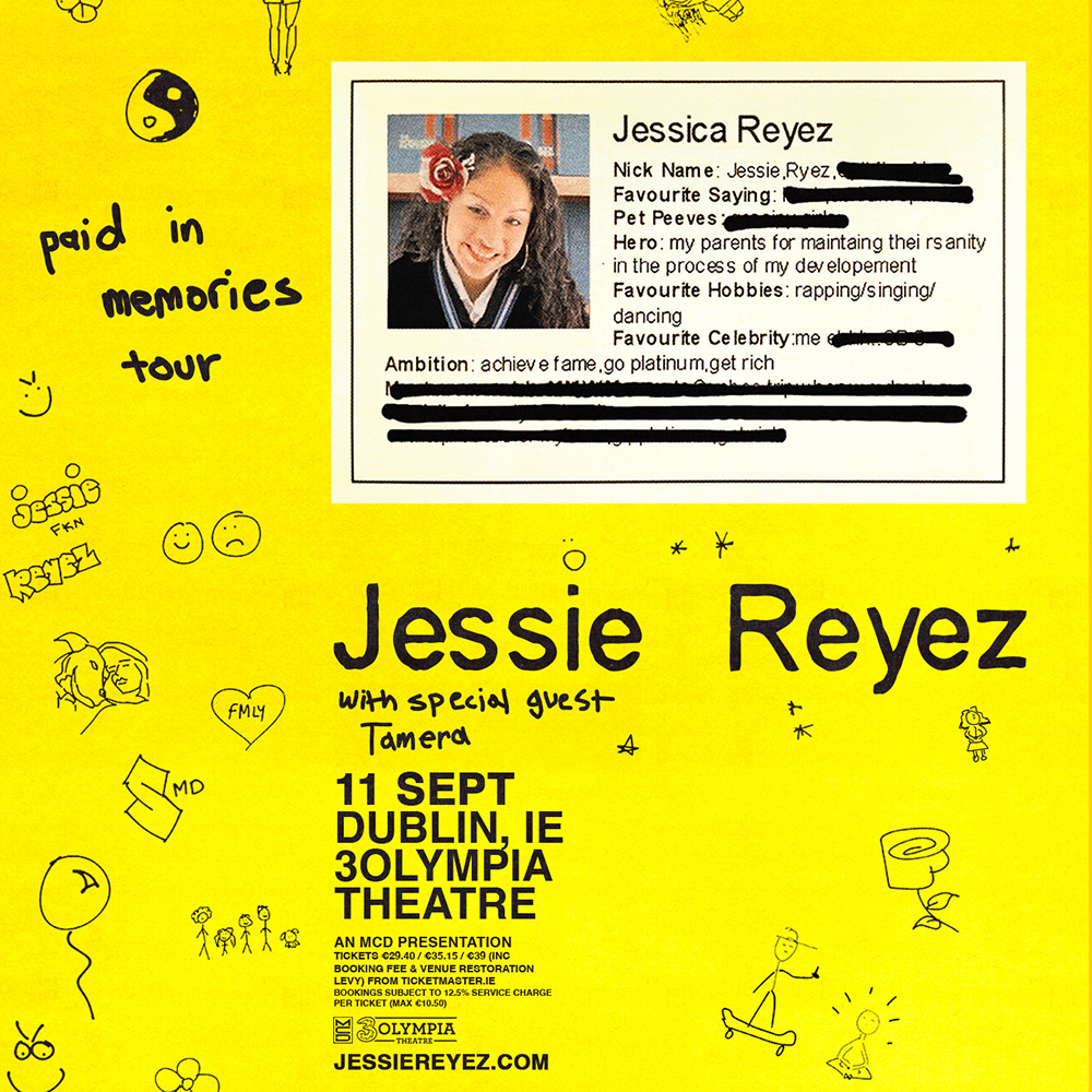 Jessie Reyez Paid In Memories Tour