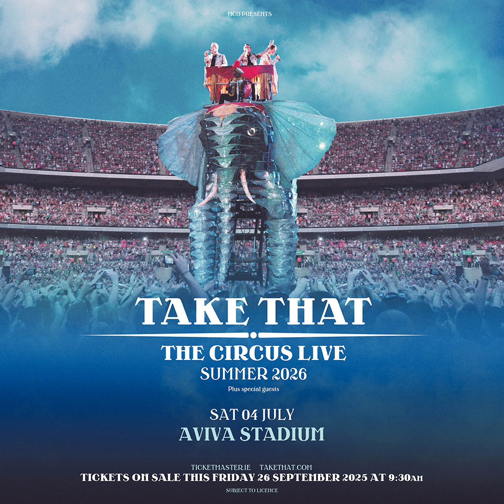 Take That Aviva Dublin