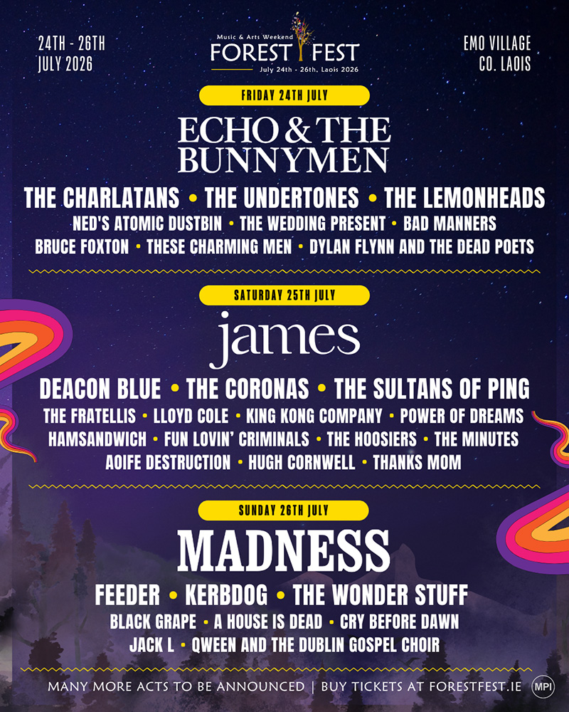 Forest Fest Line-up