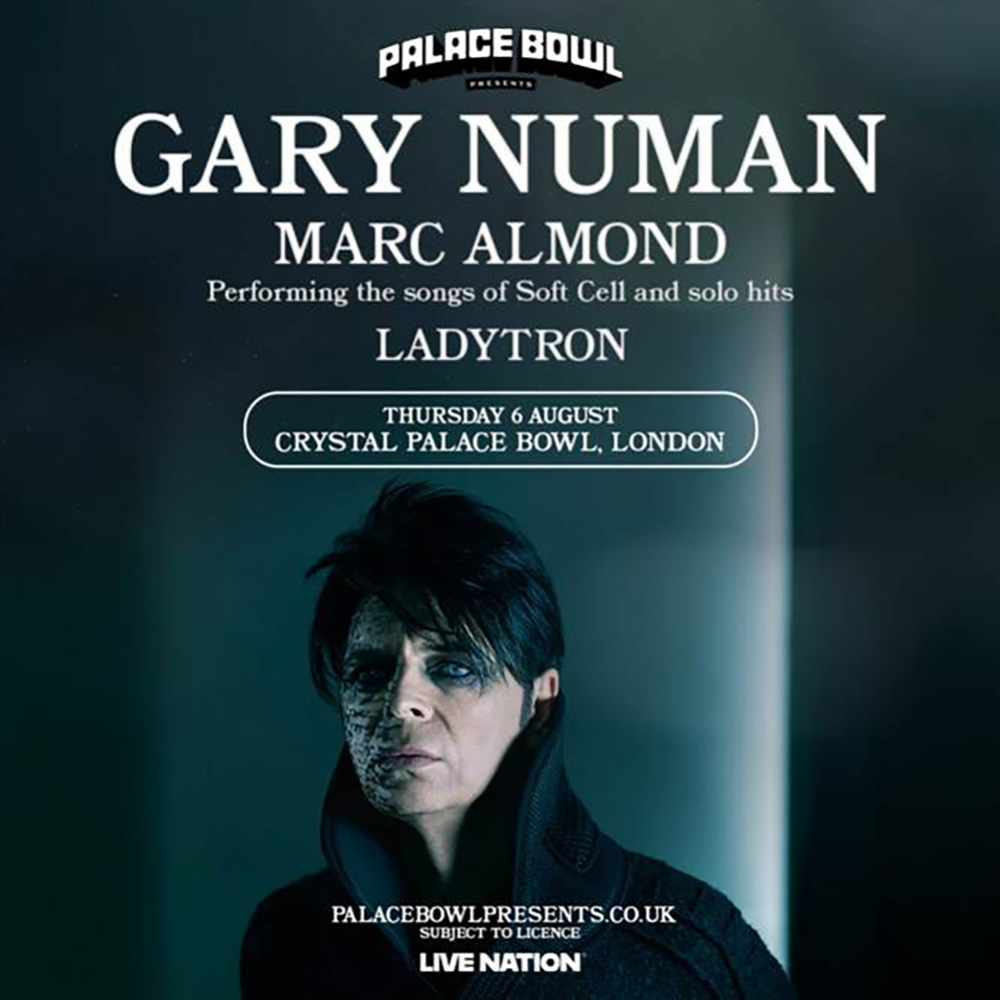 Gary Numan Crystal Palace Bowl