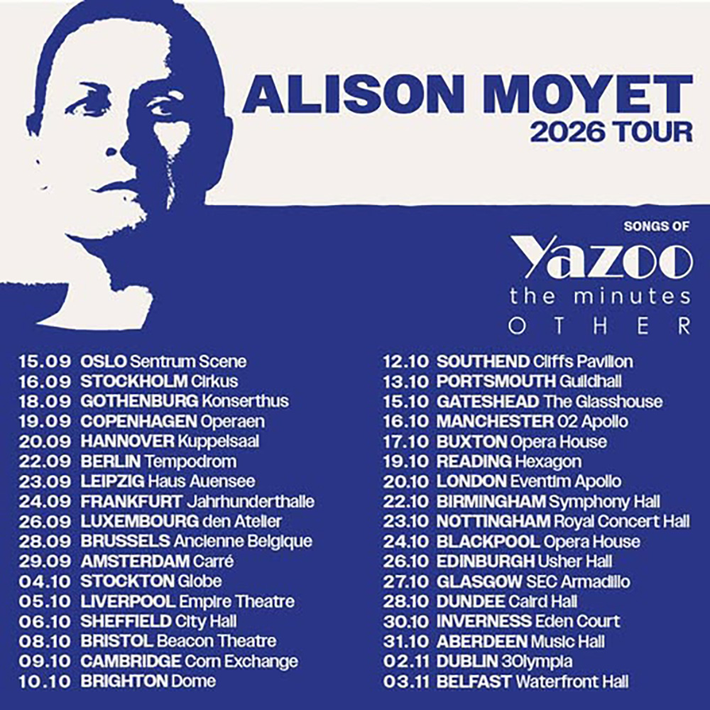 Alison Moyet Tour
