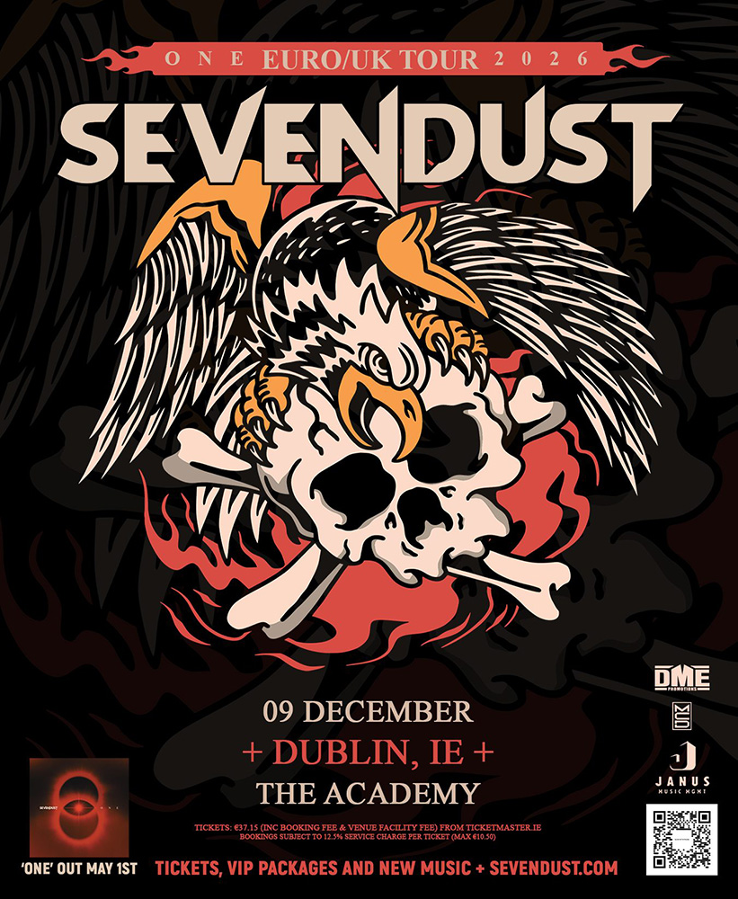 Sevendust Academy Dublin