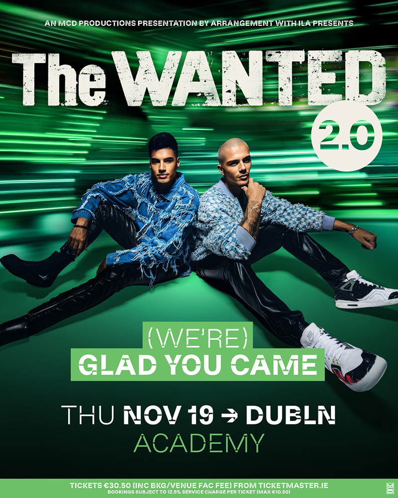 The Wanted Tour Dublin