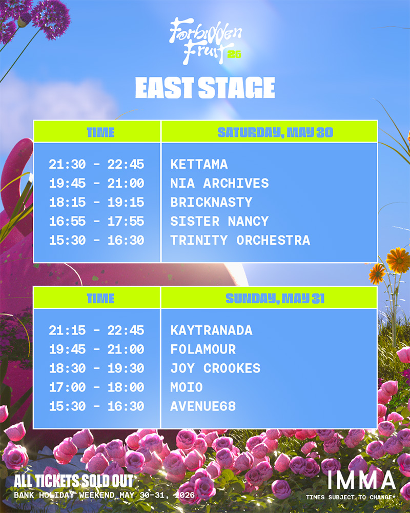 Forbidden Fruit East Stage