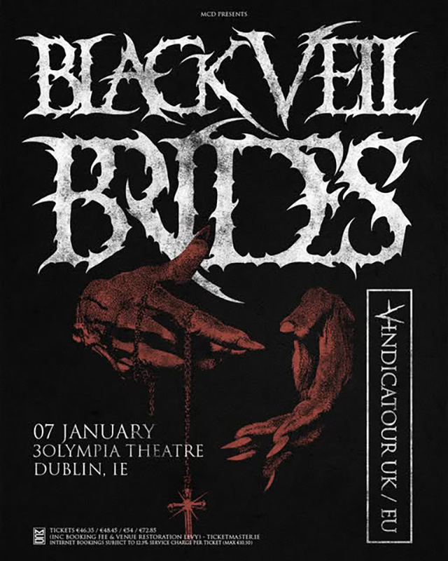 Black Veil Brides Dublin