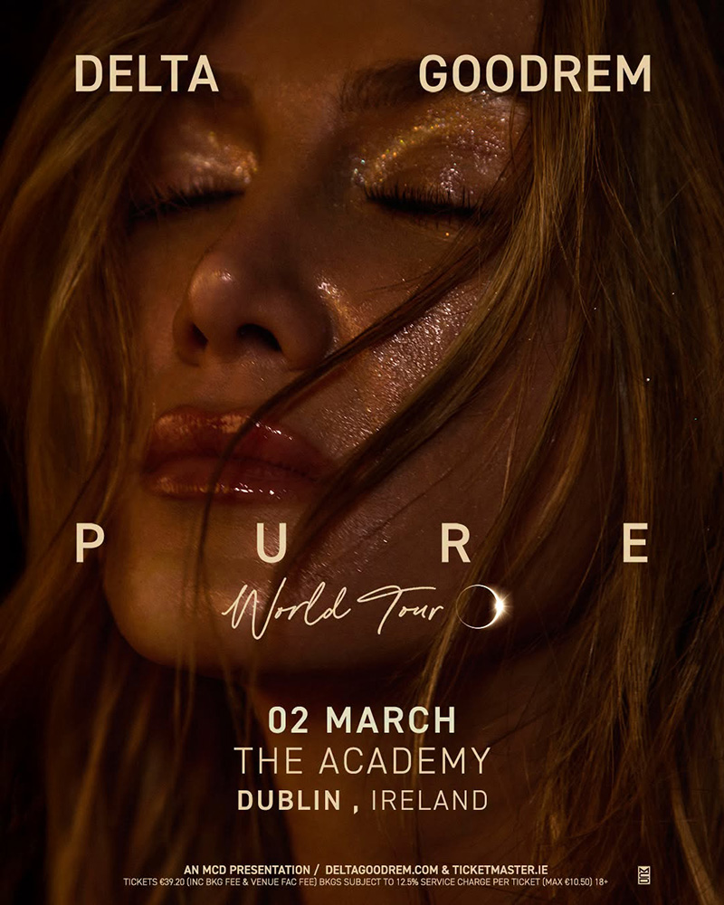 Delta Goodrem Announces Headline Academy, Dublin Show