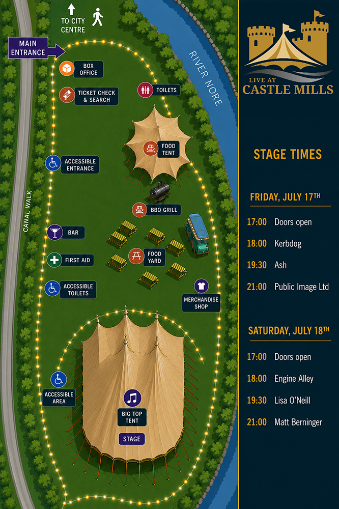 LIVE AT CASTLE MILLS SITE MAP