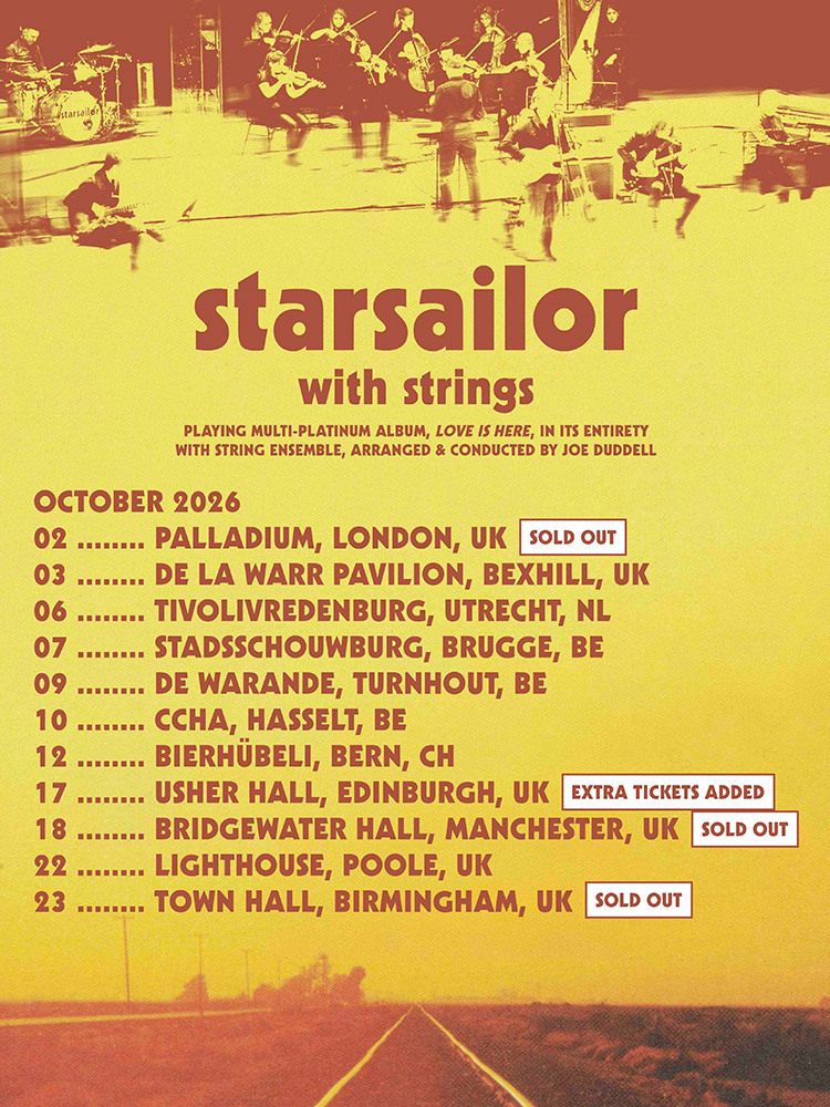 Starsailor Tour Dates