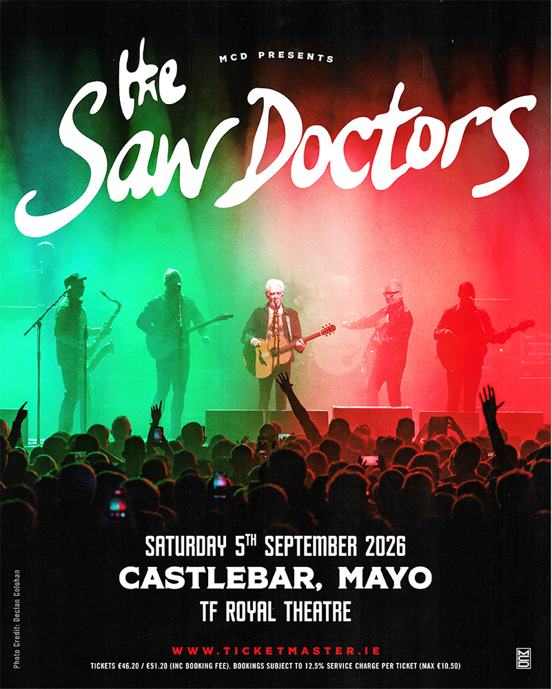 The Saw Doctors Return to Mayo for the First Time in 15 Years
