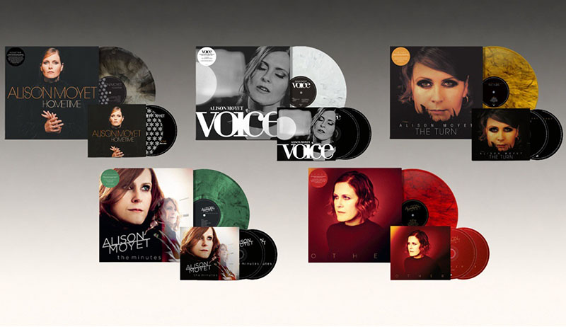 ALISON MOYET'S LIMITED EDITION REISSUES OF ‘HOMETIME’, ‘VOICE’,