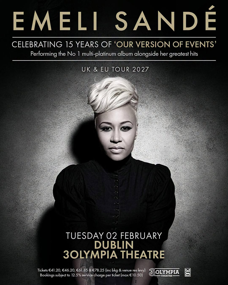 EMELI SANDÉ Dublin 3olympia Show