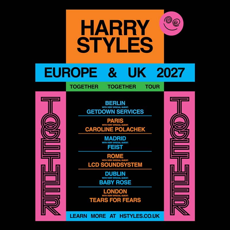 HARRY STYLES - TOGETHER TOGETHER TOUR - CROKE PARK