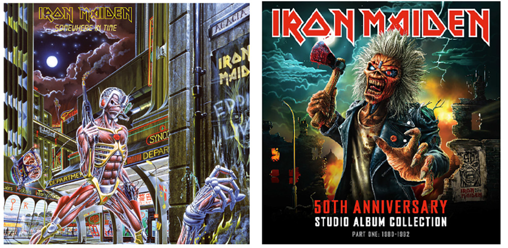 Iron Maiden announce two special limited edition colour vinyl anniversary releases