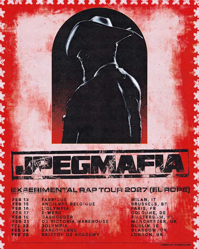 JPEGMAFIA Dublin 3Olympia Return