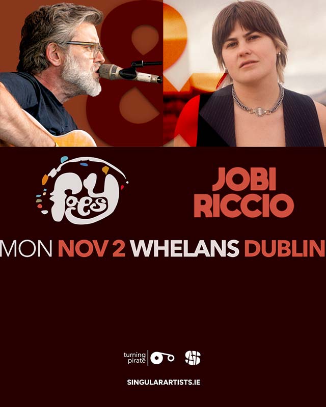 JOBI RICCIO + ROESY LIVE AT WHELAN'S, DUBLIN |