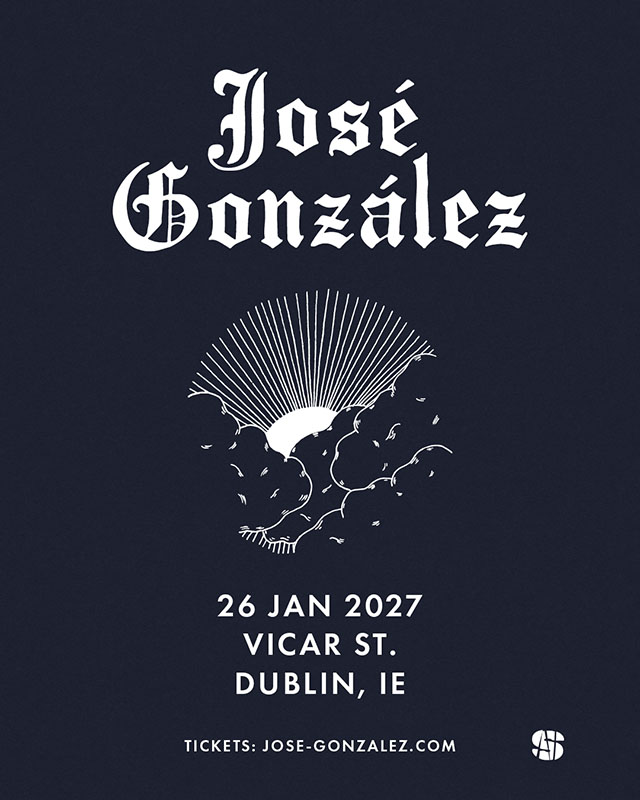 Jose Gonzalez Live at Vicar Street, Dublin