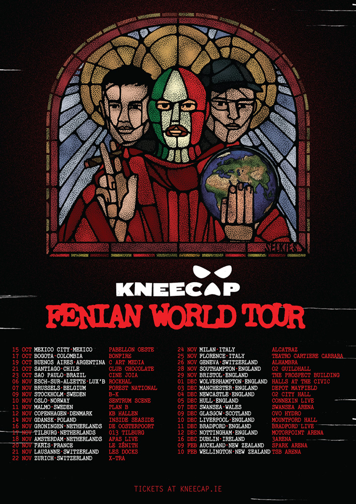 KNEECAP - world tour dates