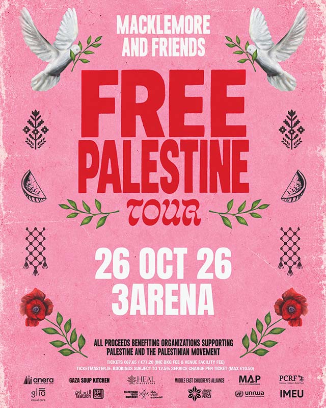 Macklemore Announces ‘FREE PALESTINE’ Tour