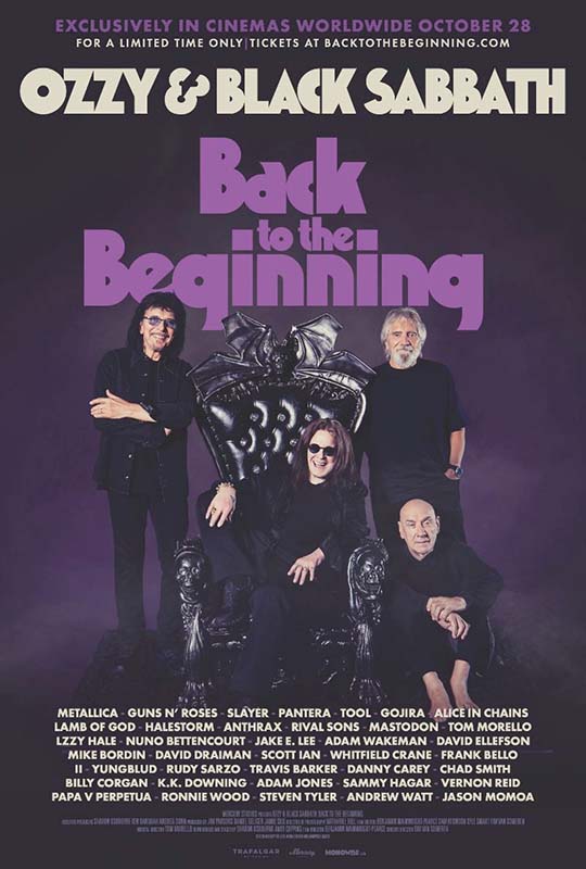 Ozzy & Black Sabbath: Back To The Beginning' concert film