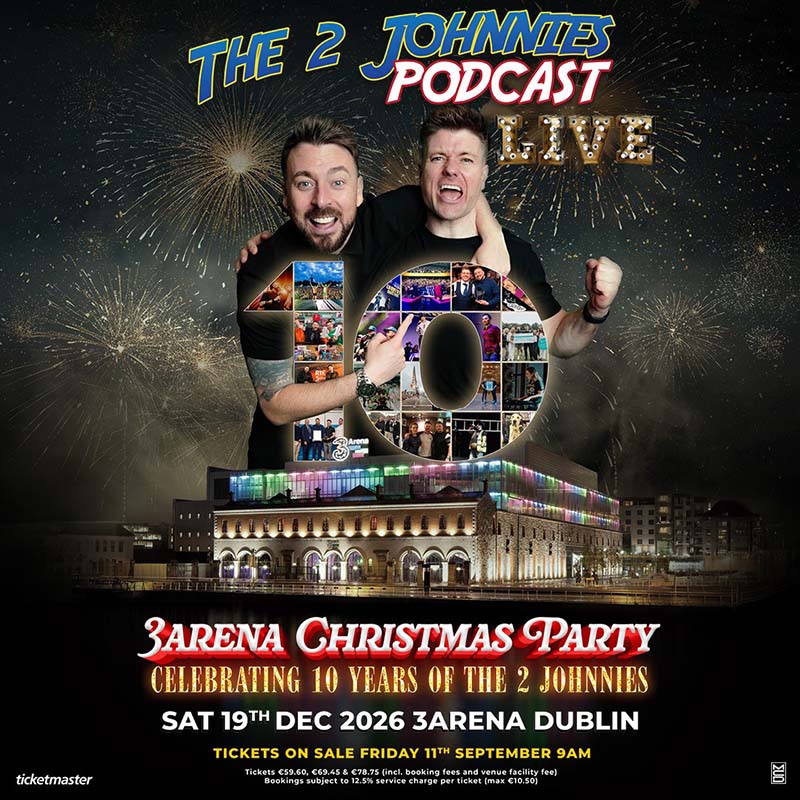 The 2 Johnnies Announce Christmas Party At 3Arena