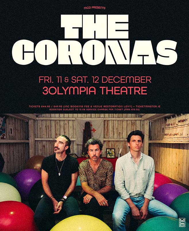 The Coronas Announce Two Dublin Christmas Shows
