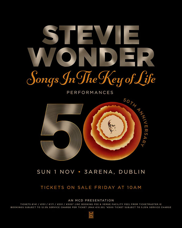 Stevie Wonder Dublin 3Arena Show