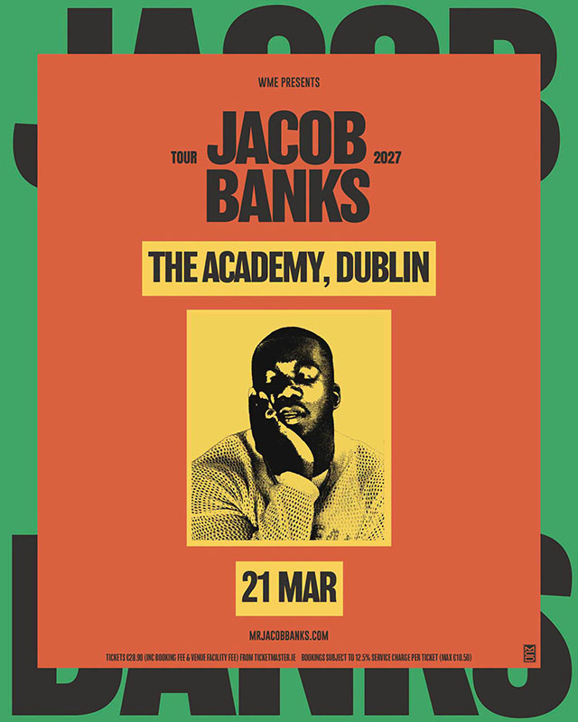 Jacob Banks The Academy, Dublin