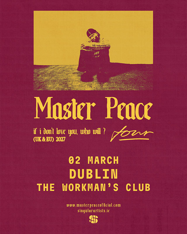 Master Peace Live at Workman's, Dublin