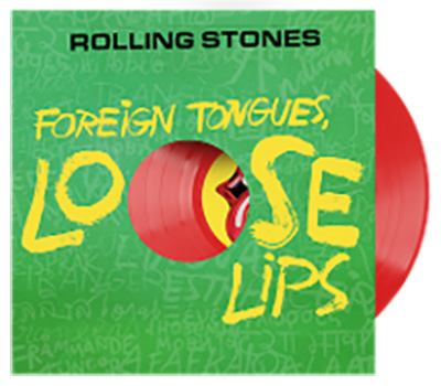 Rolling Stones 1LP + ‘FOREIGN TONGUES’ CD INSERT